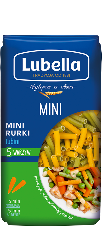 LUBELLA 400 g Mini Vegetable Roll (Rurka z Warzywami)