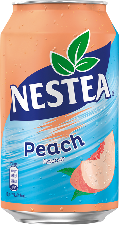 Nestea Black Tea PEACH 0,33L plech