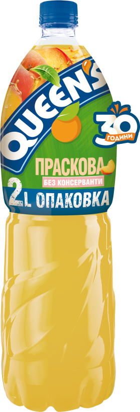 QUEENS 2L PET Peach