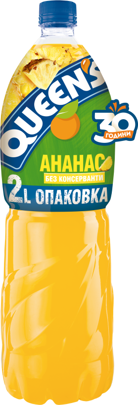 QUEENS 2L PET Pinapple