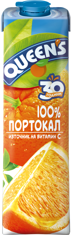 QUEENS 1L Orange 100%