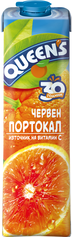 QUEENS 1L Red Orange