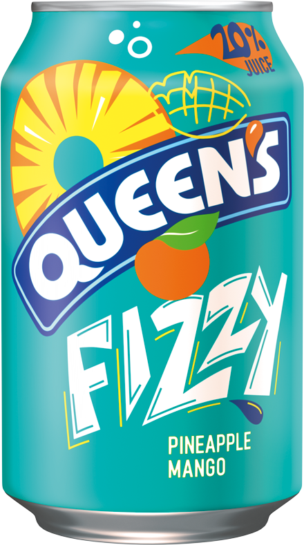 QUEENS 330 ml pineapple and mango
