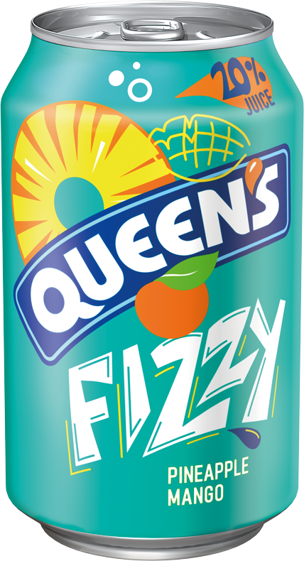 QUEENS 330 ml pineapple and mango