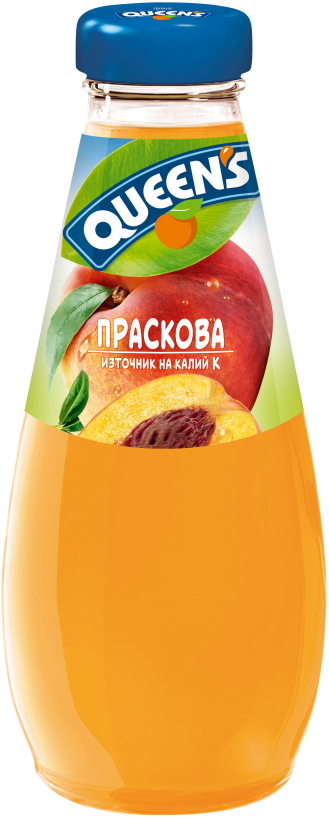 QUEENS 250 ml peach