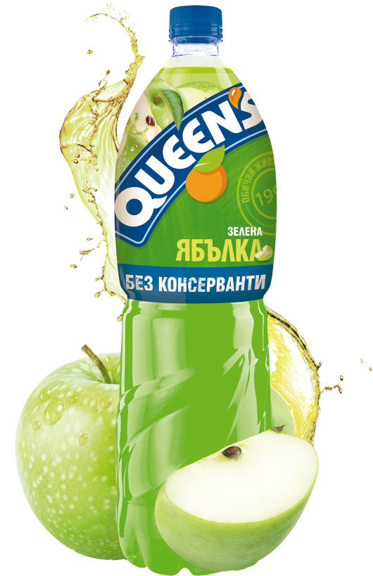 QUEENS 2L green apple