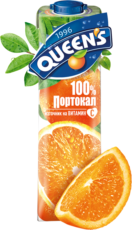 QUEENS 1 litr orange