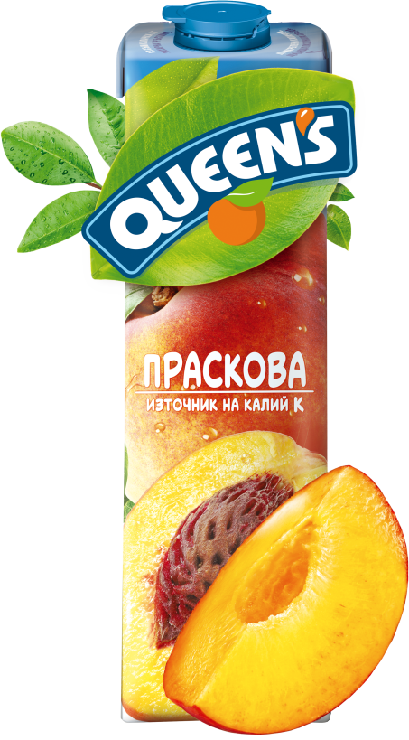 QUEENS 1L peach