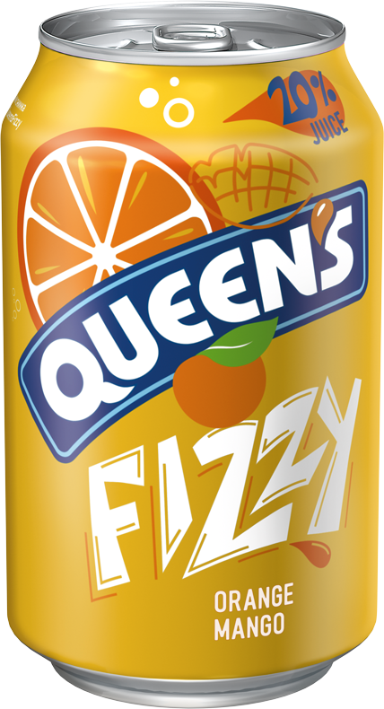 QUEENS 330 ml orange and mango