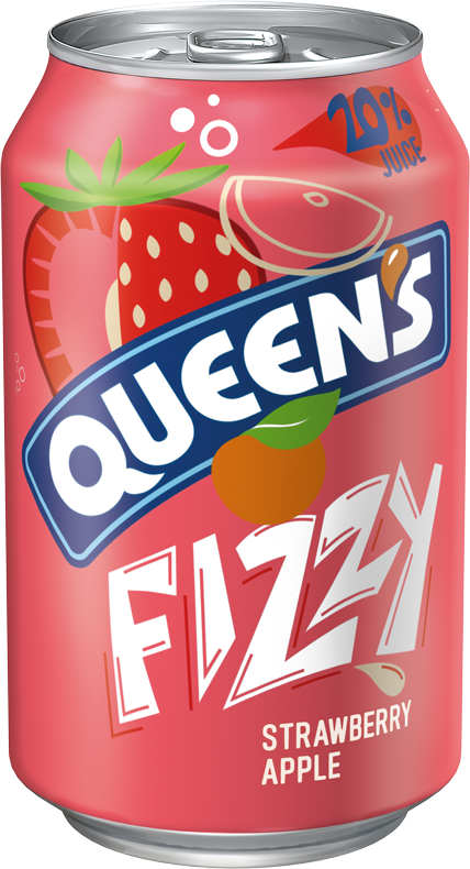 QUEENS 330 ml strawberry