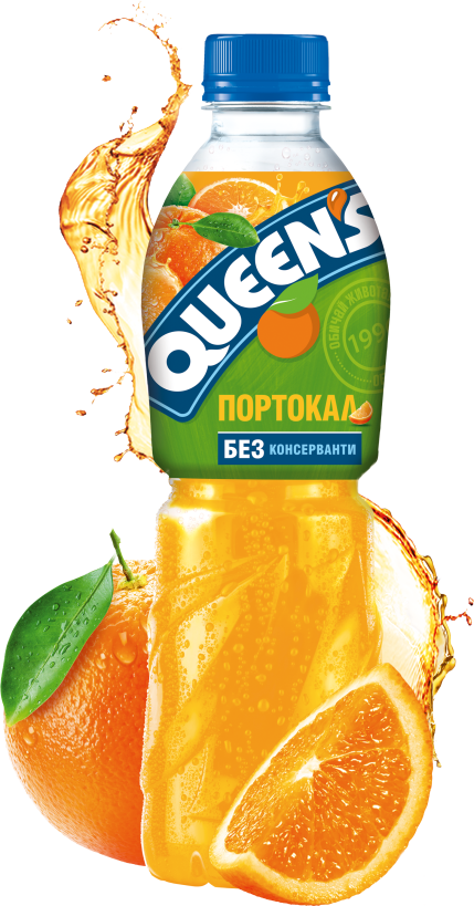 QUEENS 500 ml orange