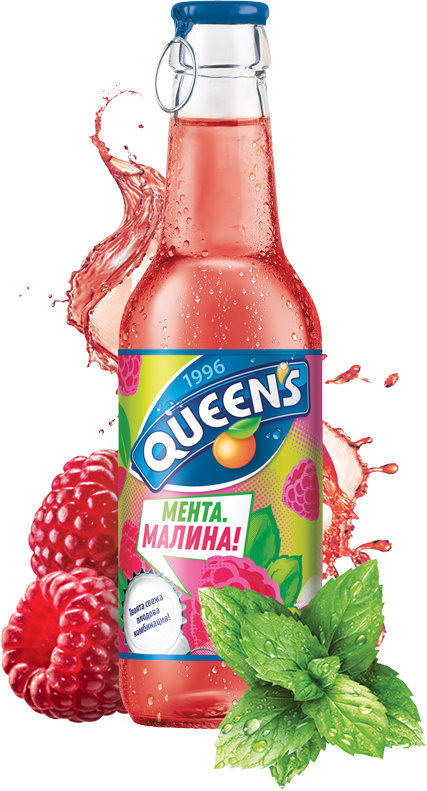 QUEENS 250 ml raspberry