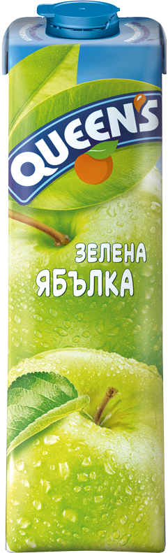 QUEENS 1 litr green apple