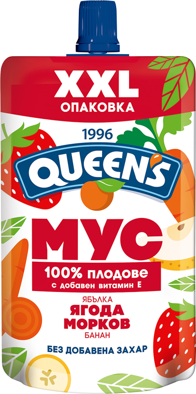 QUEENS 200g strawberry and carrot