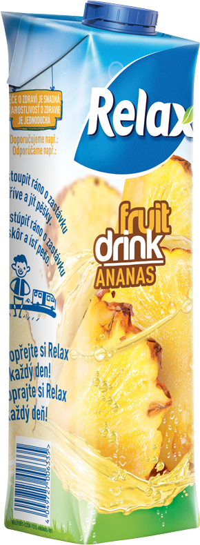 Relax fruit drink ANANAS 1L TS