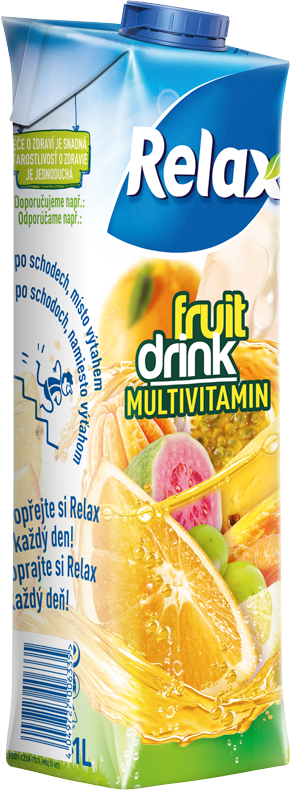 Relax fruit drink MULTIVITAMIN 1L TS