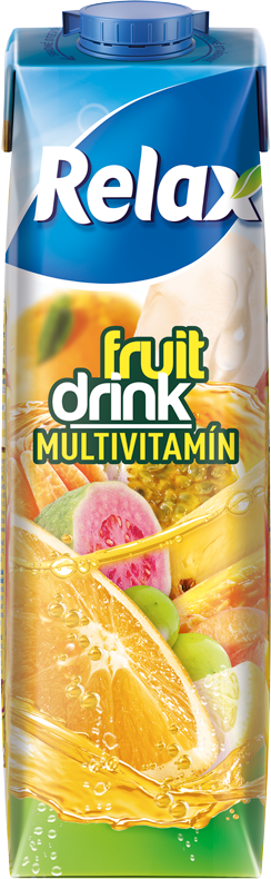 Relax fruit drink MULTIVITAMÍN 1L TS