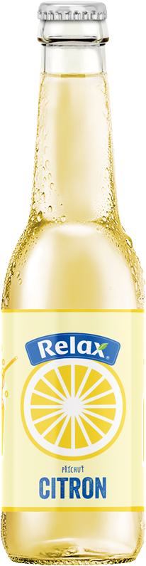 Relax CITRON 0,33L sklo