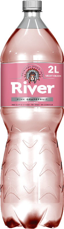 River PINK GRAPEFRUIT 2L PET