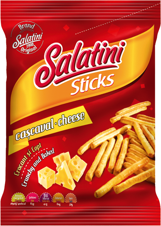 Salatini Sticks cascaval 80g