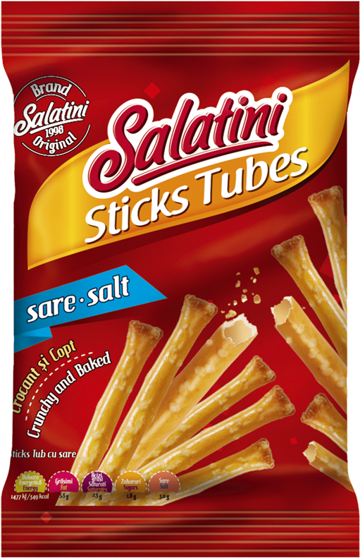 Salatini Sticks tubes sare 80g