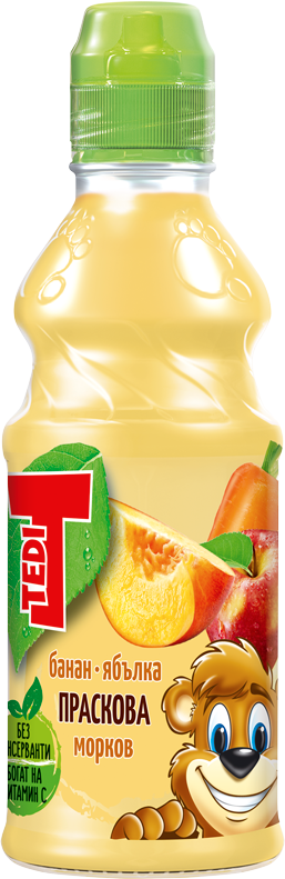 Tedi 300 ml brzoskwinia marchewka