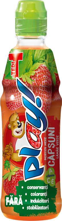 PLAY 400ml STRAWBERRY