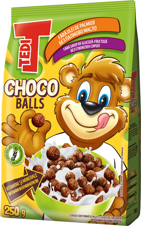 Tedi 250 g choco balls