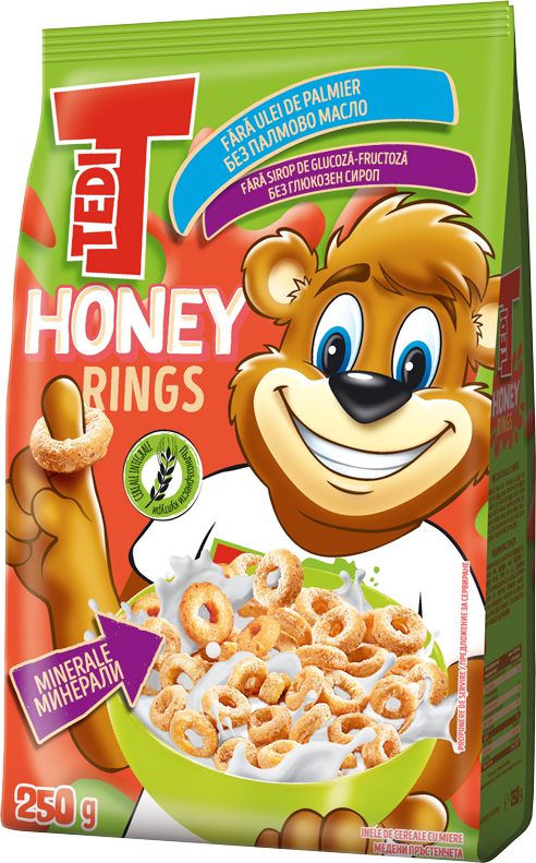 Tedi 250 g honey rings