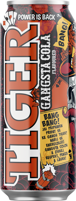 TIGER 500 ml gangsta cola