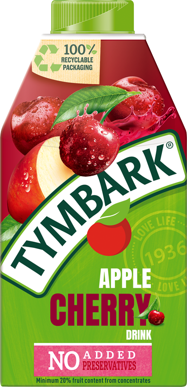 TYMBARK 500 ml jabłko - wiśnia