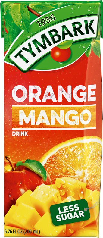 TYMBARK 200 ml mango-apple-orange drink
