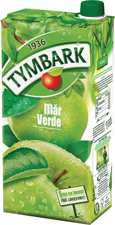 TYMBARK 2L GREEN APPLE
