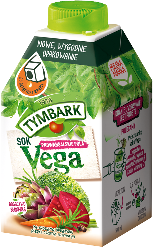 TYMBARK 500 ml VEGA mild juice Provance Field