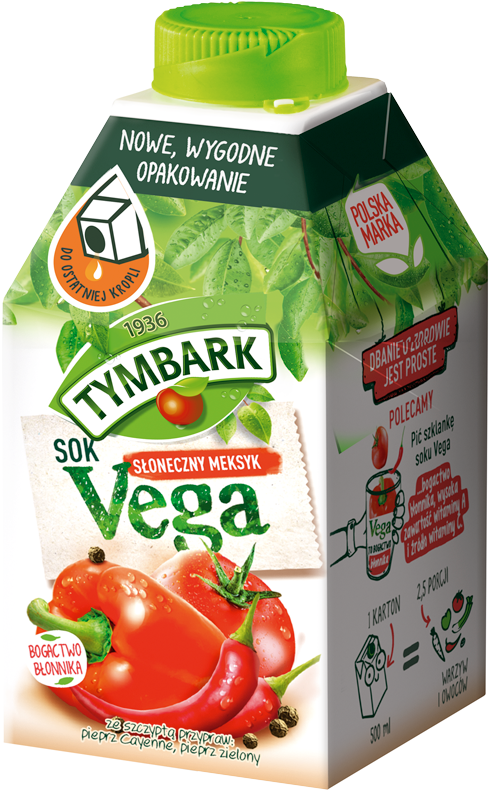 TYMBARK 500 ml VEGA spicy juice - Sunny Mexico