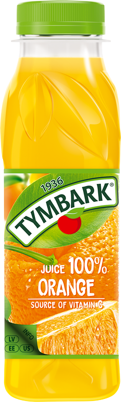 TYMBARK 300 ml orange juice  100%    