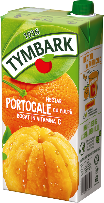 TYMBARK 2L PORTOCALE CU PULPA