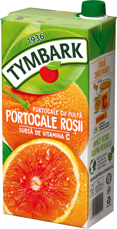 TYMBARK 2L PORTOCALE ROSII