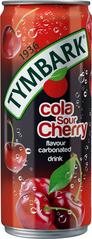 TYMBARK 330 ml cola and sour cherry