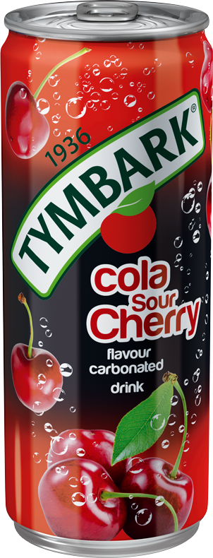 TYMBARK 330 ml cola and sour cherry