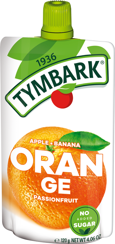 TYMBARK 120 g mousse orange apple banana passionfruit