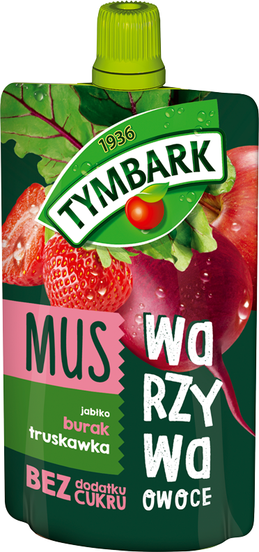 TYMBARK 100 g jabłko, burak i truskawka