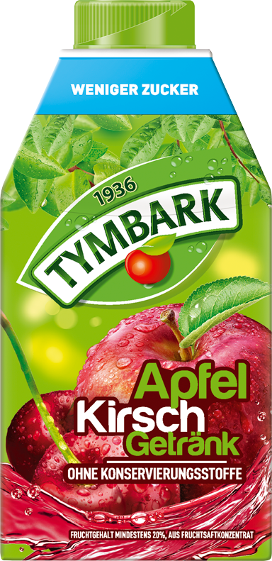 TYMBARK 500 ml jabłko - wiśnia