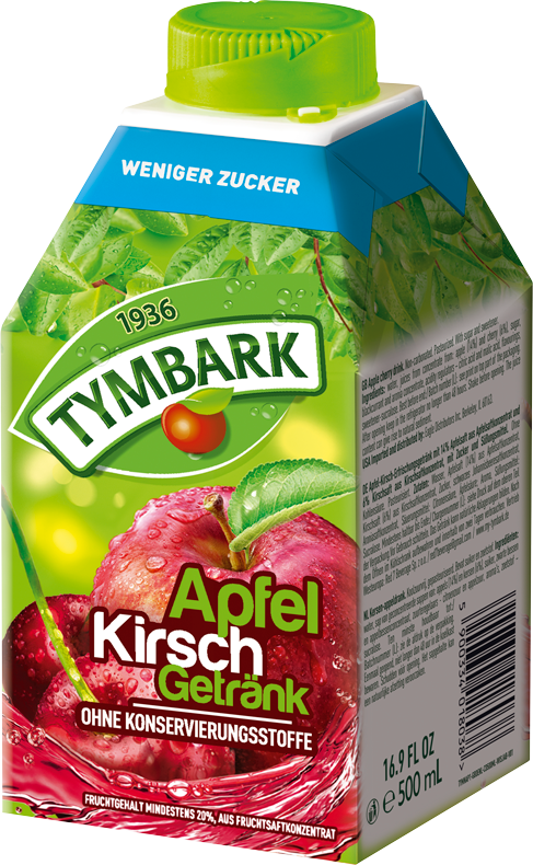 TYMBARK 500 ml jabłko - wiśnia