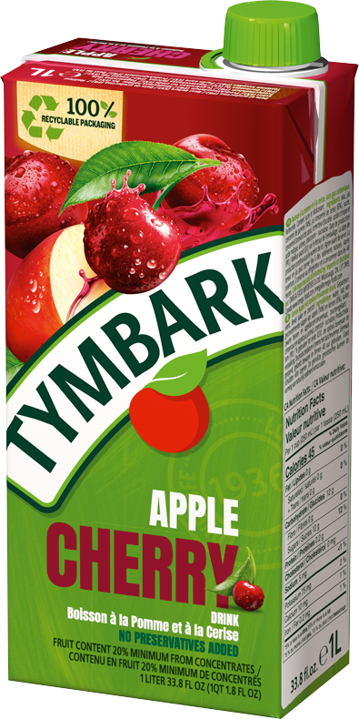 TYMBARK 1 litr jabłko - wiśnia
