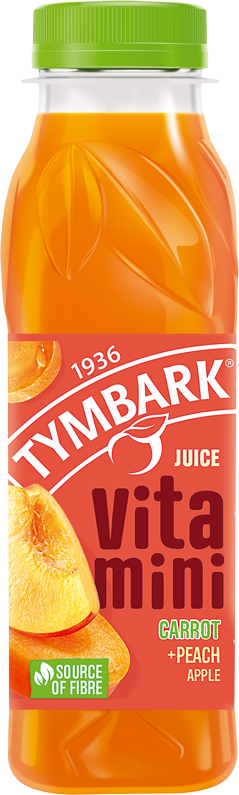 TYMBARK 300 ml marchew brzoskwinia jabłko