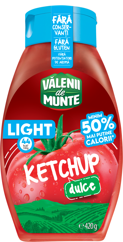 KETCHUP LIGHT SWEET 420 g