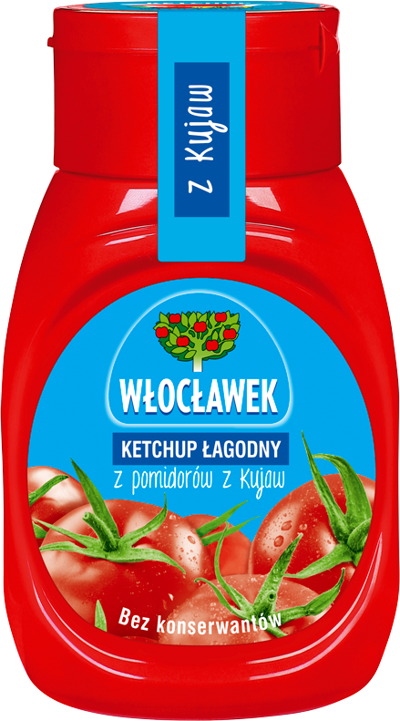 WŁOCŁAWEK 250 g mild ketchup