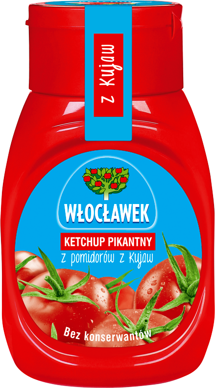 WŁOCŁAWEK 250 g hot ketchup