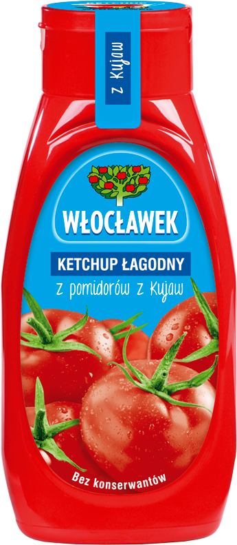 WŁOCŁAWEK 480 g mild ketchup